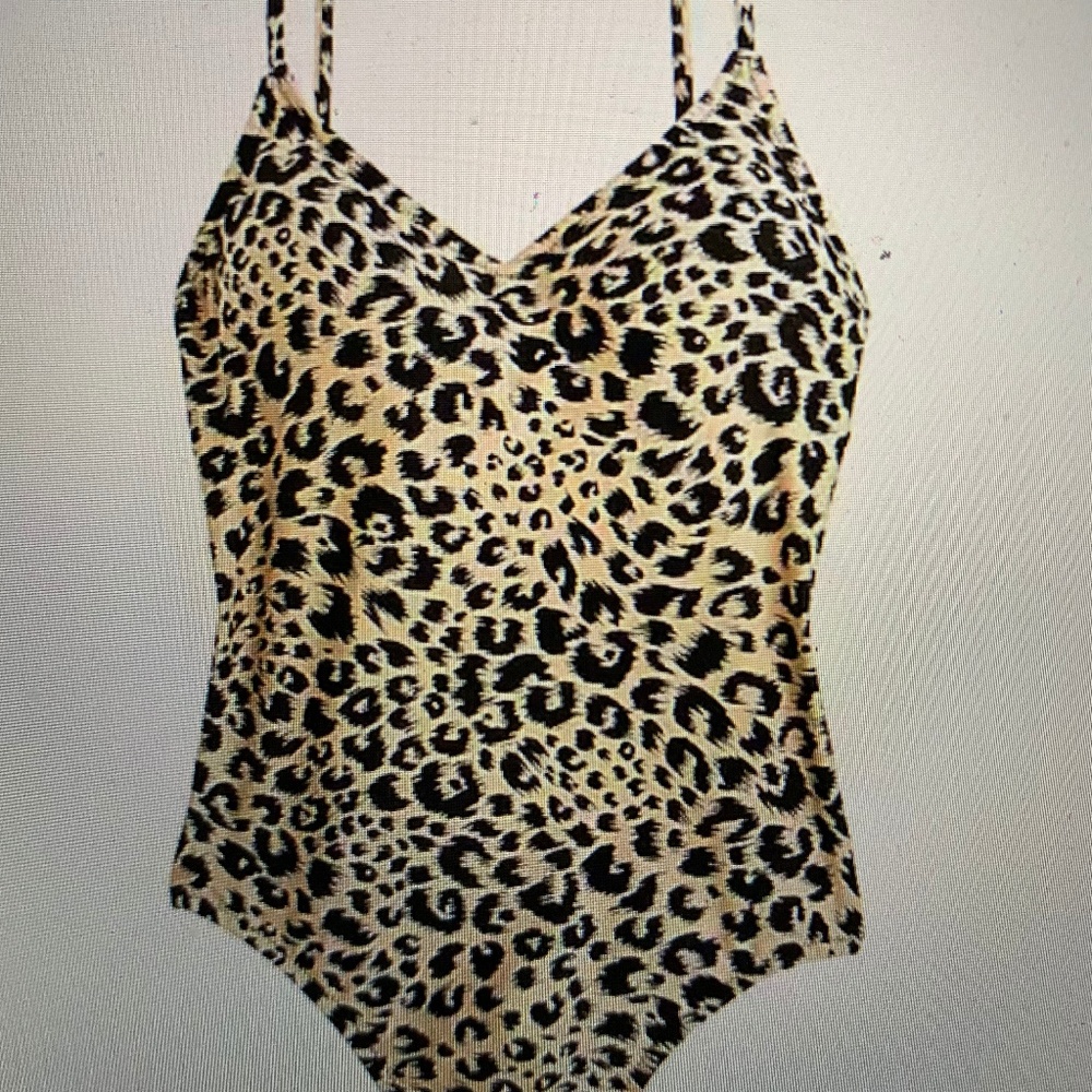 J. Crew Ballet One-piece in Leopard Print